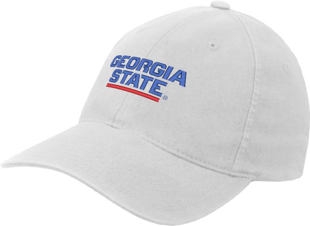 Stacked State Logo State Georgia Georgia ONLINE Low Structured Hat ONLY: Flexfit Profile University -