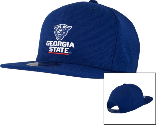 Georgia State New Era Diamond Era 9Fifty Snapback Hat Primary Logo - ONLINE ONLY