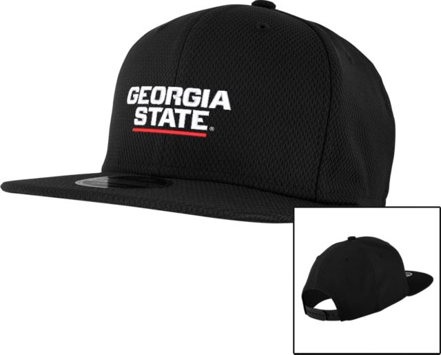 Georgia State New Era Diamond Era 9Fifty Snapback Hat Stacked Logo - ONLINE ONLY