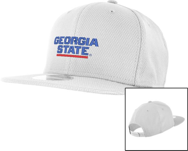Georgia State New Era Diamond Era 9Fifty Snapback Hat Stacked Logo - ONLINE ONLY