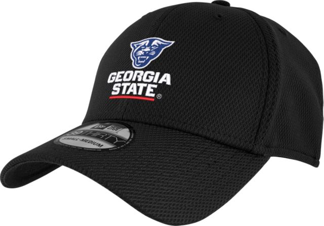 Georgia State New Era Diamond Era 39Thirty Stretch Fit Hat Primary Logo - ONLINE ONLY