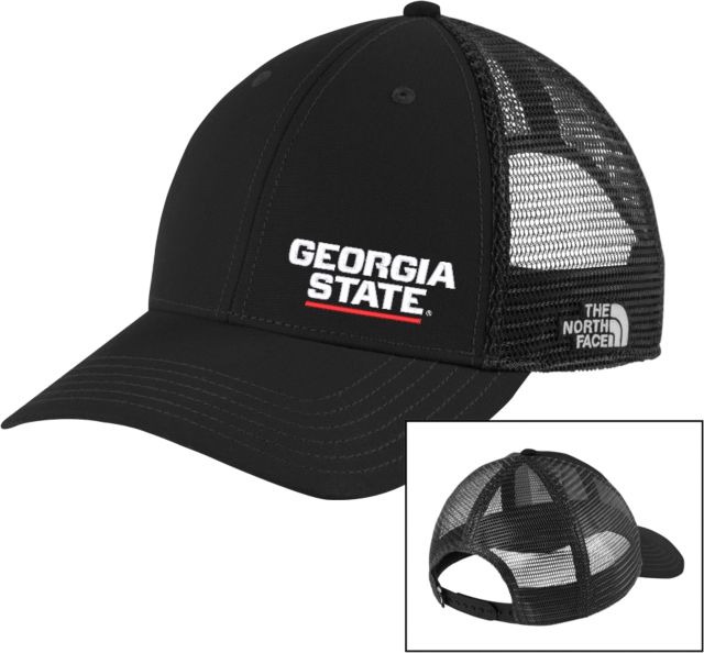 Georgia State The North Face Vintage Ultimate Trucker Hat Stacked Logo - ONLINE ONLY