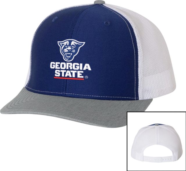 Georgia State Richardson Trucker Hat Primary Logo - ONLINE ONLY