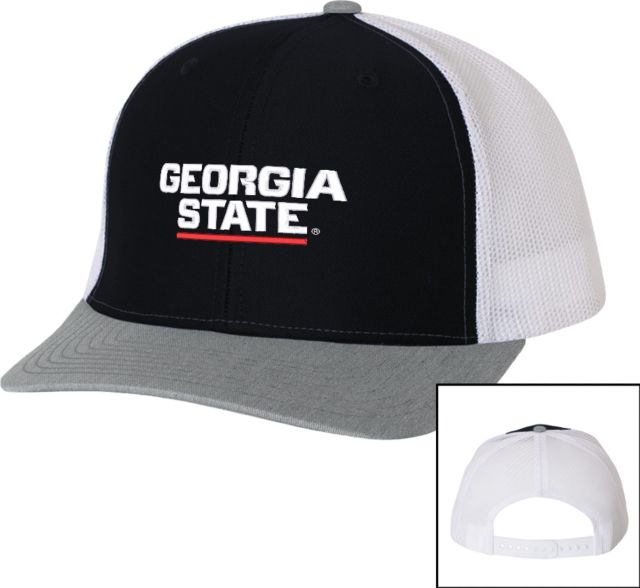 Georgia State Richardson Trucker Hat Stacked Logo - ONLINE ONLY