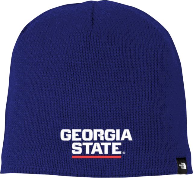 Georgia State The North Face Mountain Beanie Stacked Logo - ONLINE ONLY