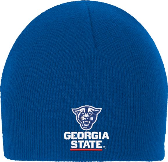Georgia State Knit Beanie Primary Logo - ONLINE ONLY