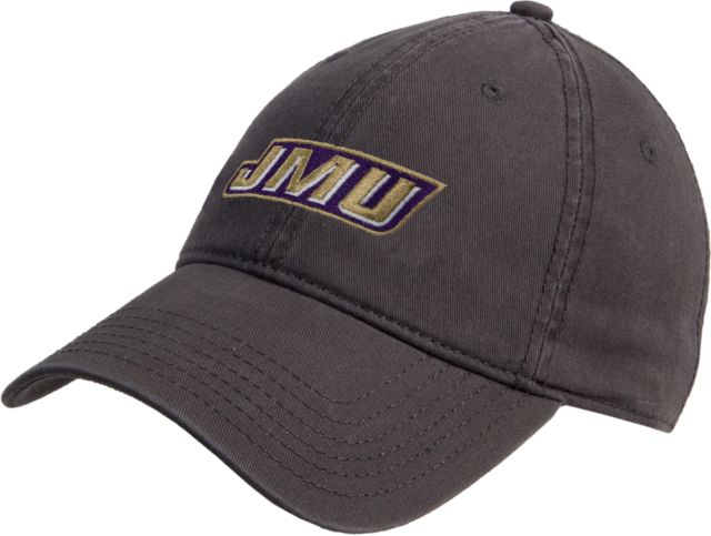 James Madison Twill Unstructured Low Profile Hat Primary Logo - ONLINE ONLY