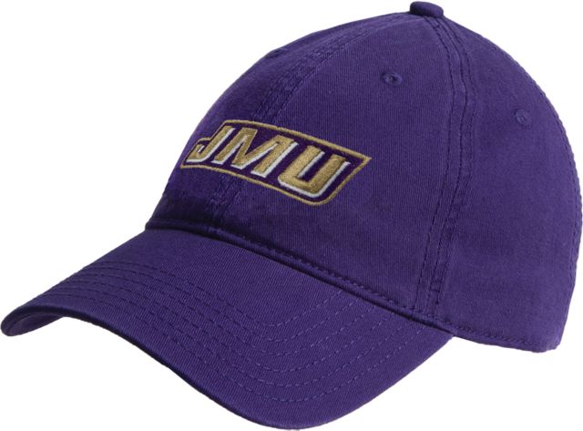 James Madison Twill Unstructured Low Profile Hat Primary Logo - ONLINE ONLY