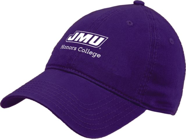 James Madison Unstructured Adjustable Low Profile Hat JMU Honors College - ONLINE ONLY