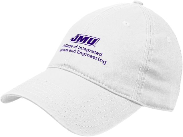 James Madison Unstructured Adjustable Low Profile Hat JMU College of Integrated Science and Engineering - ONLINE ONLY