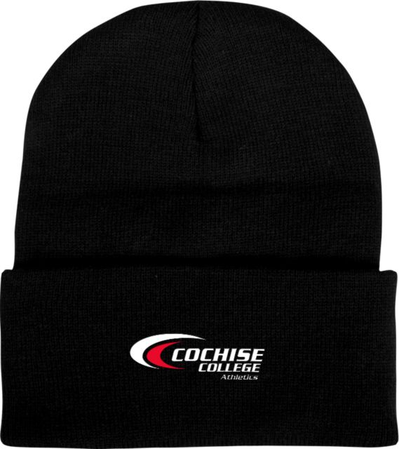 Cochise College Knit Beanie w/Cuff Cochise College Athletic Mark - ONLINE ONLY
