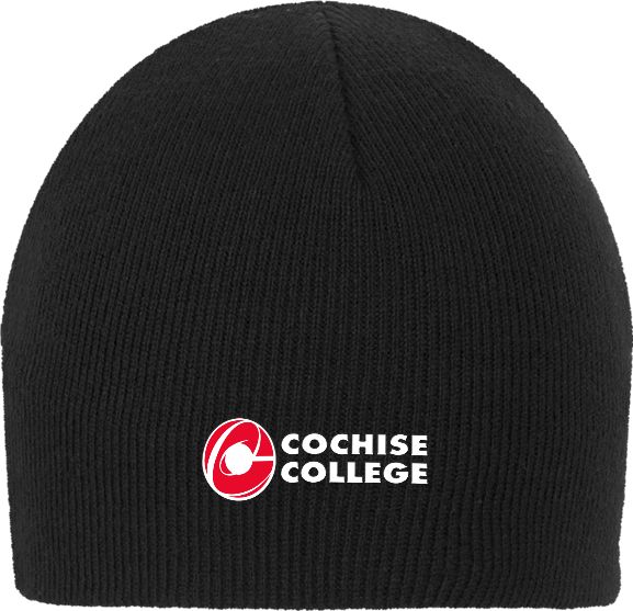 Cochise College Knit Beanie Cochise College Side Stacked - ONLINE ONLY