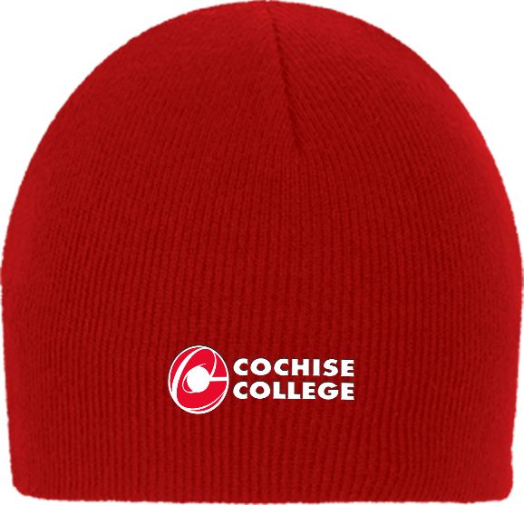 Cochise College Knit Beanie Cochise College Side Stacked - ONLINE ONLY
