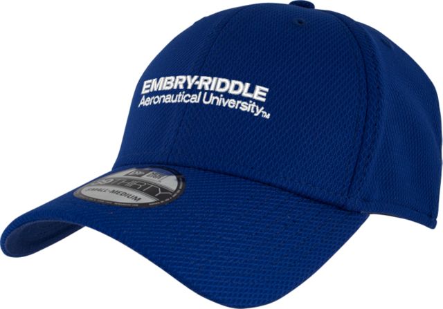 Embry Riddle Worldwide New Era Diamond Era 39Thirty Stretch Fit Hat ERAU Wordmark - ONLINE ONLY