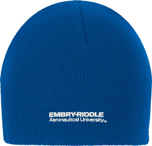 Embry Riddle Worldwide Knit Beanie ERAU Wordmark - ONLINE ONLY