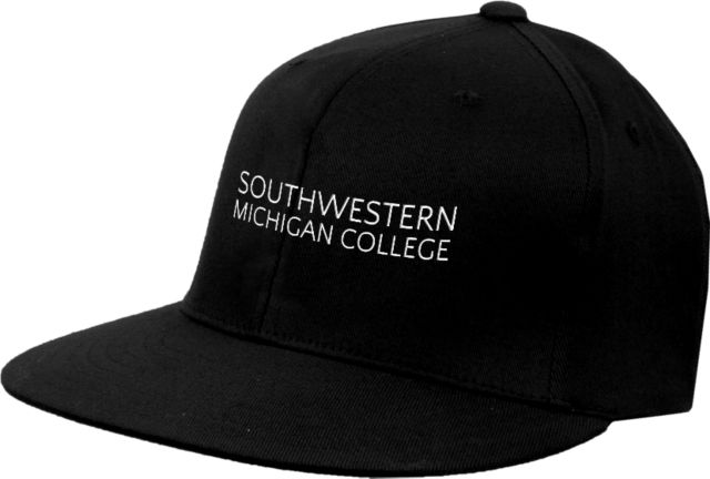 Southwester Michigan Flat Bill Snapback Hat Official Logo - ONLINE ONLY
