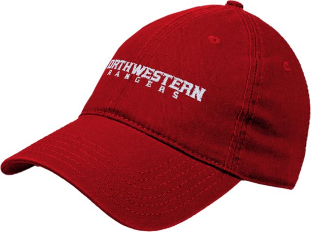 Northwestern OK Twill Unstructured Low Profile Hat Northwestern WordMark - ONLINE ONLY