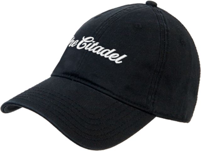 Citadel Twill Unstructured Low Profile Hat The Citadel Script - ONLINE ONLY