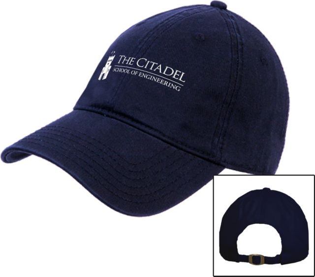 Citadel Unstructured Adjustable Low Profile Hat The Citadel School of Engineering - ONLINE ONLY