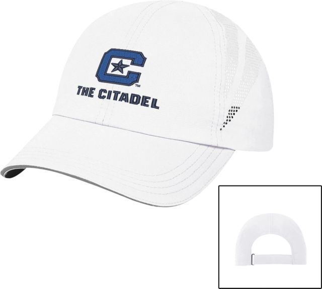 Citadel Ladies Performance Cap Primary Athletic Mark - ONLINE ONLY
