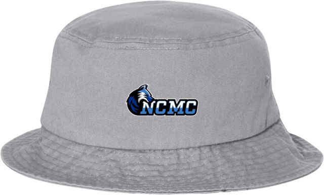 North Central Michigan Sportsman Bucket Hat NCMC with Mascot - ONLINE ONLY