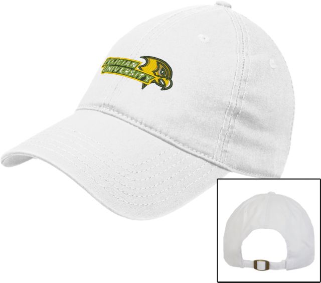 Felician Univ Twill Unstructured Low Profile Hat Felician University  Primary Mark EMB - ONLINE ONLY