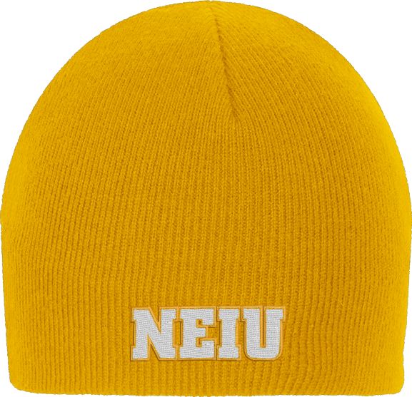 Northeastern Illinois Knit Beanie NEIU Emb - ONLINE ONLY