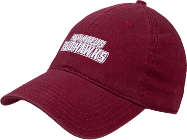 J. Sargeant Reynolds Unstructured Adjustable Low Profile Hat Reynolds Red Hawks - ONLINE ONLY