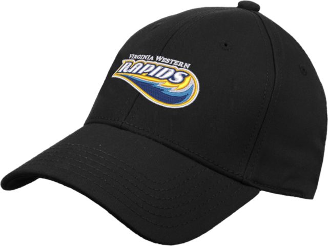 Virginia Western Heavyweight Twill Pro Style Hat Primary Mark EMB - ONLINE ONLY