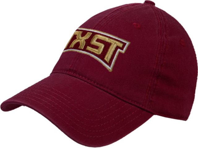 Texas State Twill Unstructured Low Profile Hat TXST Texas State - ONLINE ONLY