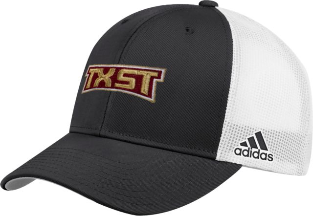 Texas State Adidas Structured Adjustable Hat TXST Texas State - ONLINE ONLY
