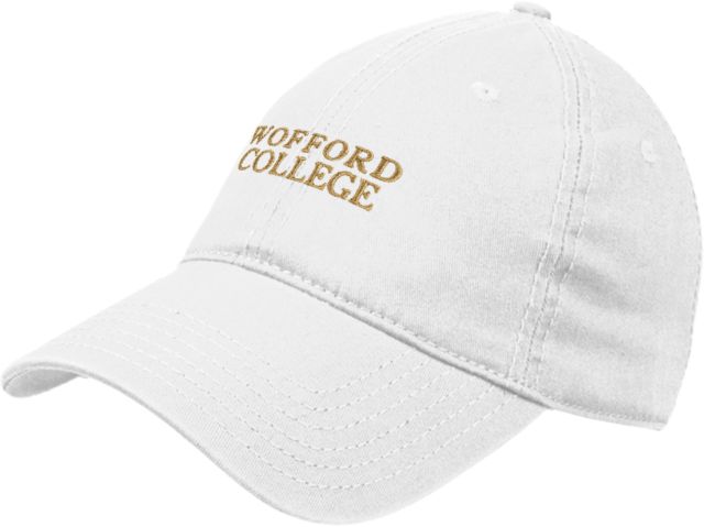 Wofford Unstructured Adjustable Low Profile Hat Wofford College Stacked - ONLINE ONLY