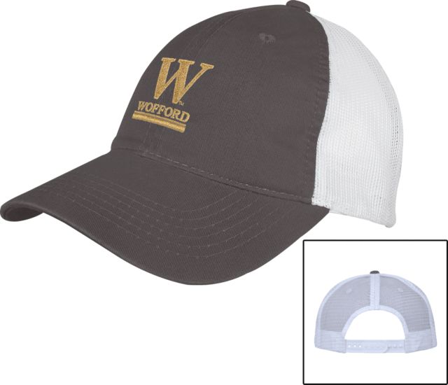 Wofford Mesh Back Unstructured Low Profile Hat W Wofford - ONLINE ONLY