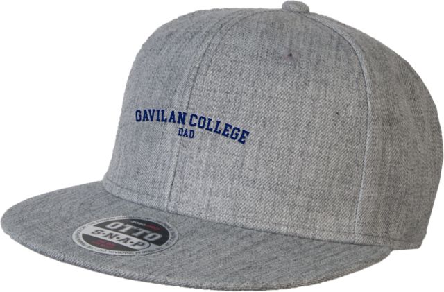 Gavilan Wool Blend Flat Bill Snapback Hat Gavilan College Dad - ONLINE ONLY