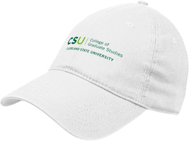 Cleveland State Unstructured Adjustable Low Profile Hat CSU College of Graduate Studies - ONLINE ONLY