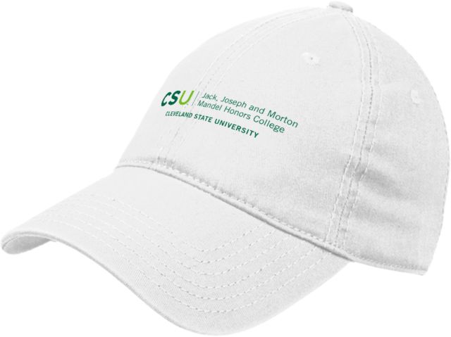 Cleveland State Unstructured Adjustable Low Profile Hat CSU Honors College - ONLINE ONLY