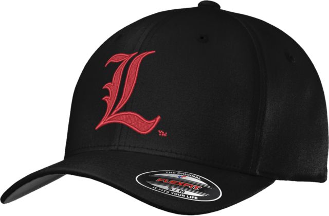 Louisville CuJo Logo FlexFit Hat, Backstop Hockey