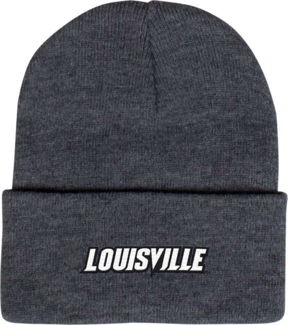 Louisville Knit Beanie w/Cuff Louisville Wordmark - ONLINE ONLY