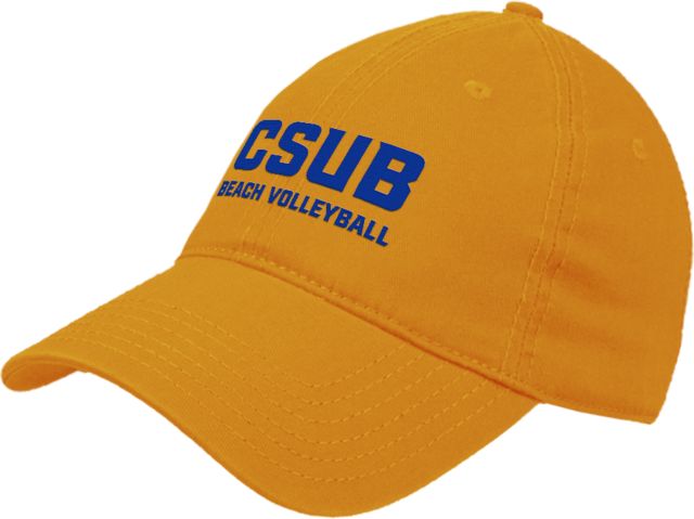 Cal State Bakersfield Unstructured Adjustable Low Profile Hat Beach Volleyball Block Wordmark - ONLINE ONLY