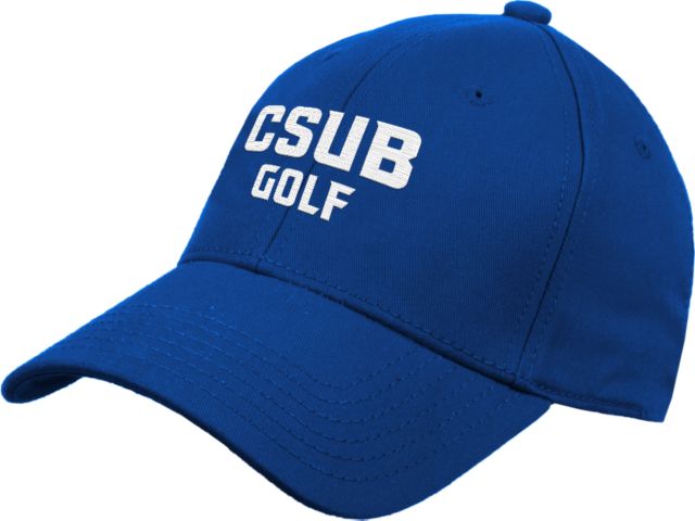 Cal State Bakersfield Structured Adjustable Pro Style Hat Golf Block Wordmark - ONLINE ONLY
