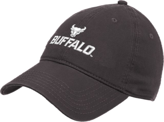 Buffalo Unstructured Adjustable Low Profile Hat Primary Athletic Mark Stacked - ONLINE ONLY