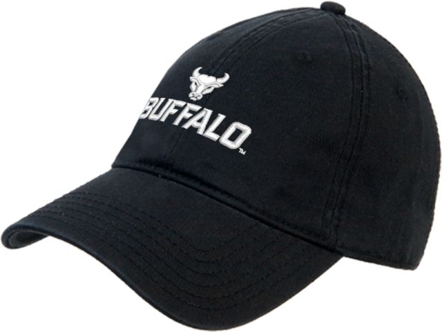 Buffalo Unstructured Adjustable Low Profile Hat Primary Athletic Mark Stacked - ONLINE ONLY