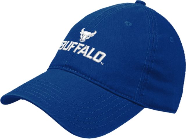 Buffalo Unstructured Adjustable Low Profile Hat Primary Athletic Mark Stacked - ONLINE ONLY