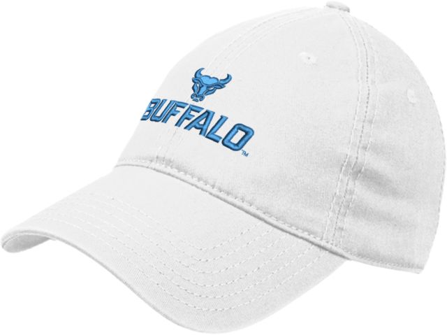 Buffalo Unstructured Adjustable Low Profile Hat Primary Athletic Mark Stacked - ONLINE ONLY