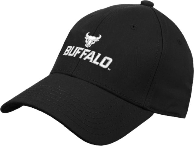 Buffalo Structured Adjustable Pro Style Hat Primary Athletic Mark Stacked - ONLINE ONLY