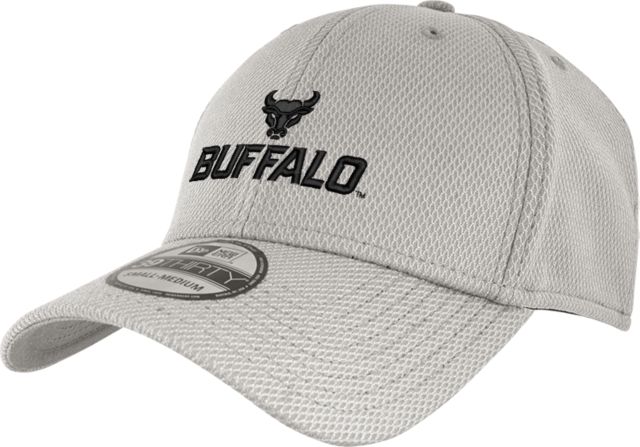 Buffalo New Era Light Diamond Era 39Thirty Stretch Fit Hat Primary Athletic Mark Stacked - ONLINE ONLY