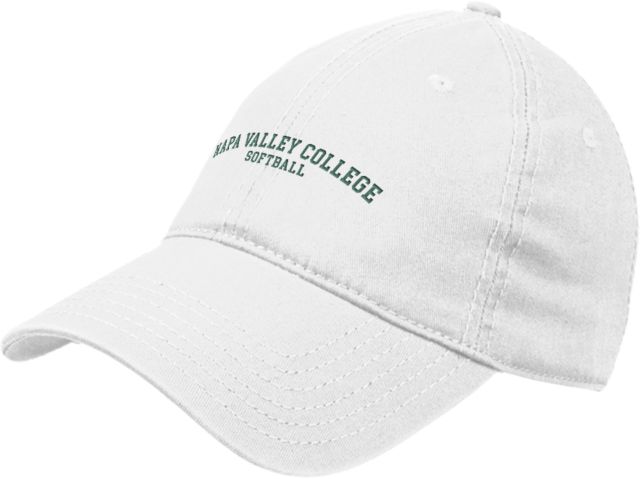Napa Valley Unstructured Adjustable Low Profile Hat Napa Valley College Softball - ONLINE ONLY