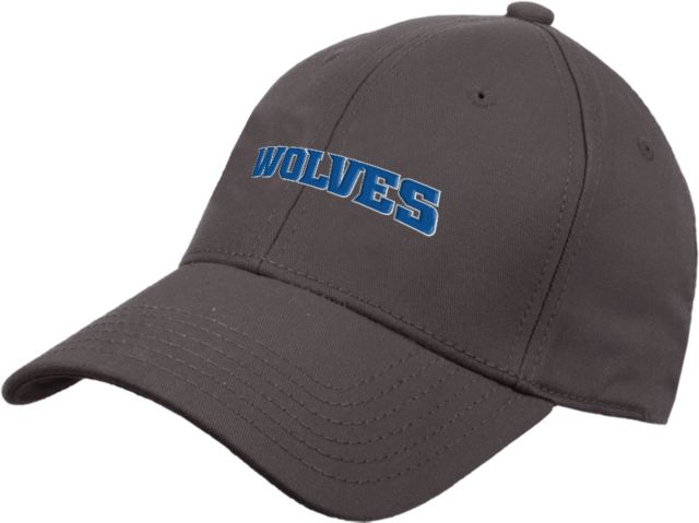 Metropolitan Maple Woods Structured Adjustable Pro Style Hat MCC Wolves Wordmark - ONLINE ONLY