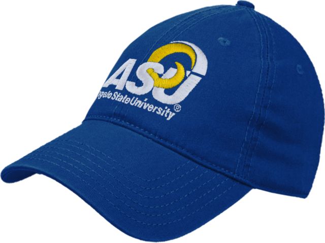 Angelo State Twill Unstructured Low Profile Hat Primary Mark - ONLINE ONLY