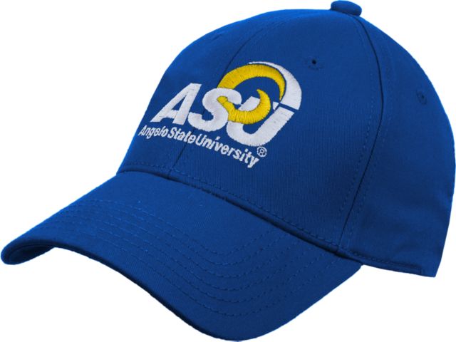 Angelo State Heavyweight Twill Pro Style Hat Primary Mark - ONLINE ONLY